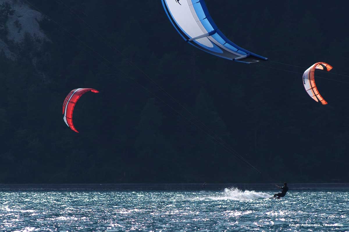 Kitesurfing Achensee